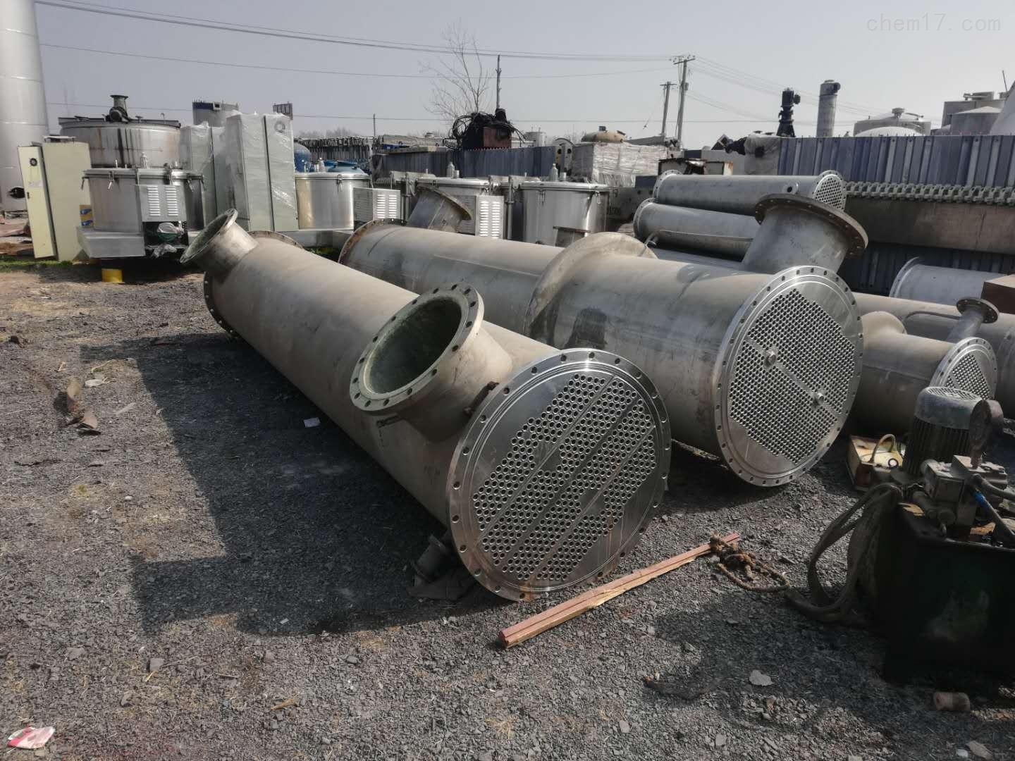 回收二手不锈钢列管式冷凝器