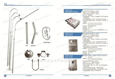天津LED防爆泛光燈 配2.5米法欄桿