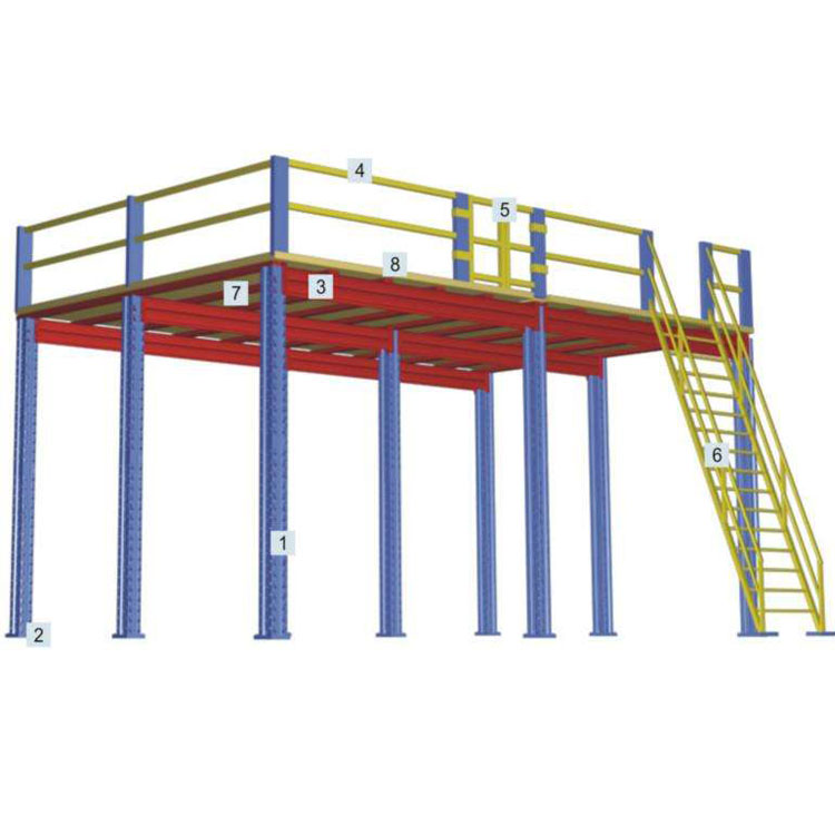 gpt011钢平台山东钢结构平台上门测量尺寸