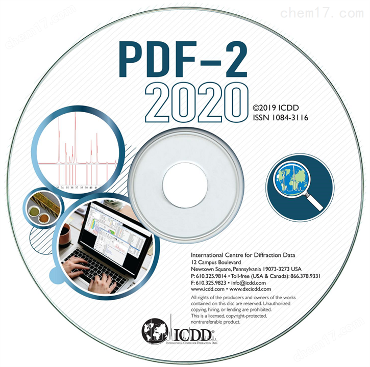 衍射數(shù)據(jù)庫卡片