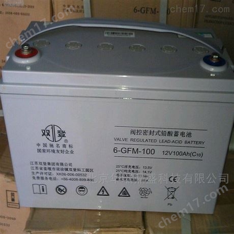 雙登蓄電池6-GFM-100 12V100AH 型號(hào)說(shuō)明