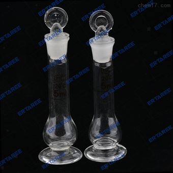 微量容量瓶棕色實驗室玻璃器皿